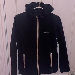 Columbia TITANIUM woman’s Black jacket Size SMALL. AMAZING CONDITION LIKE NEE